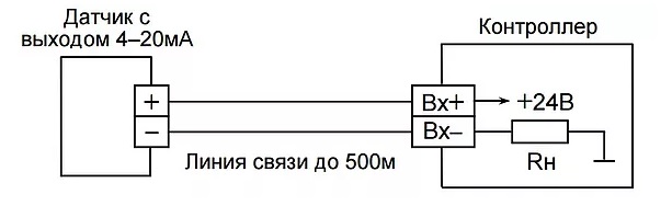 3 х проводная схема подключения 4 20ма