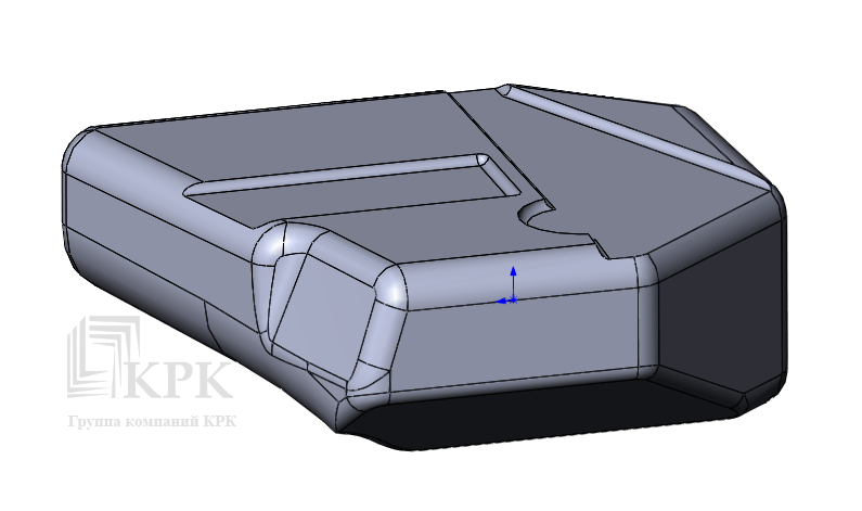 3D модель топливного бака FIAT DUCATO